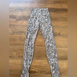 Lululemon Snakeskin Print Leggings